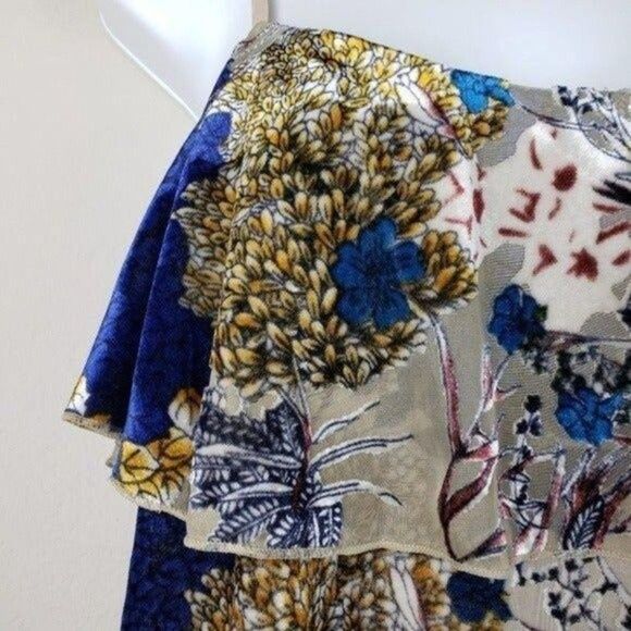 Willow & Clay Burnout Velvet Floral Tank XS - Picture 7 of 8